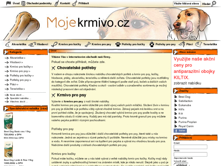 www.mojekrmivo.cz