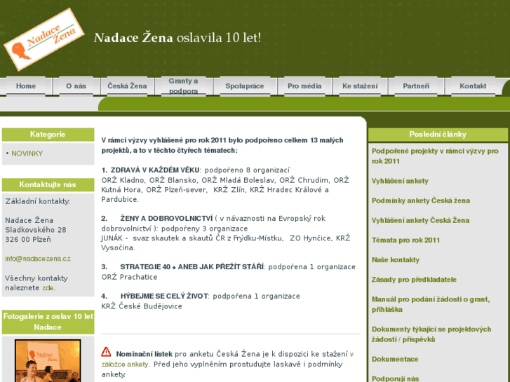 www.nadacezena.cz