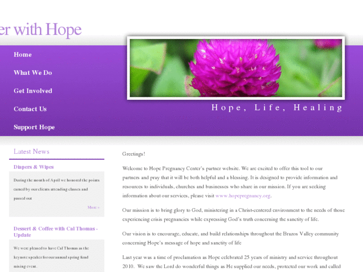 www.partnerwithhope.org