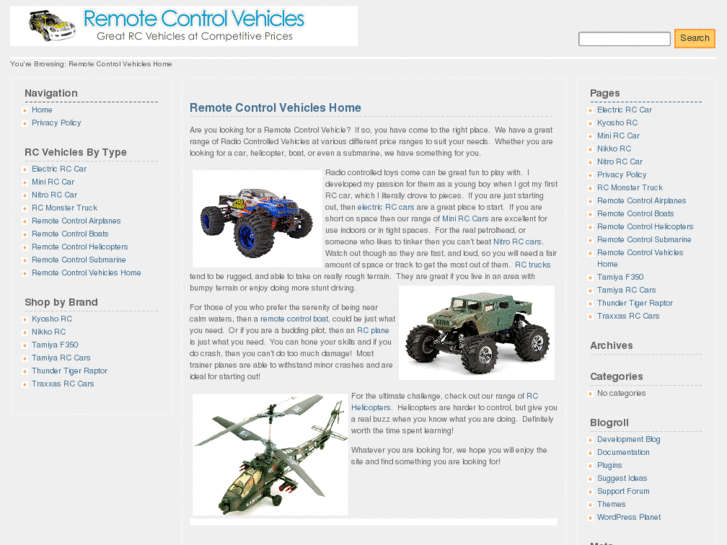 www.remotecontrolvehiclesonline.com