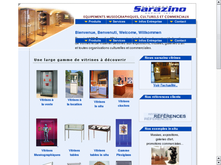 www.sarazino-vitrines.com