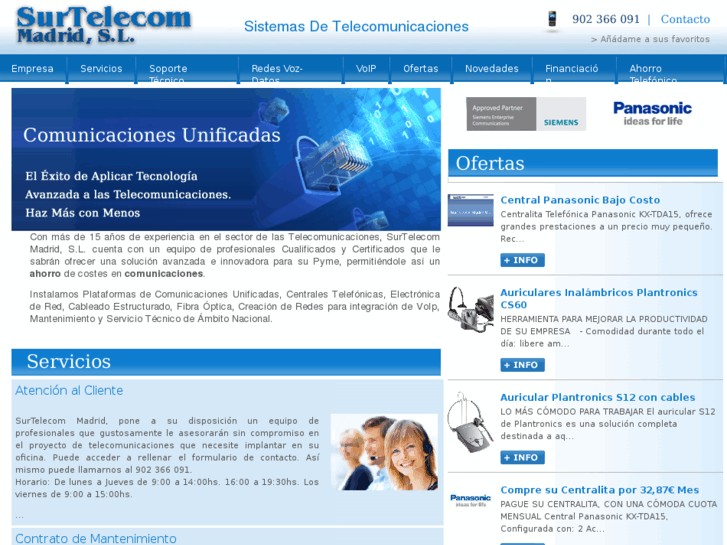 www.surtelecommadrid.com