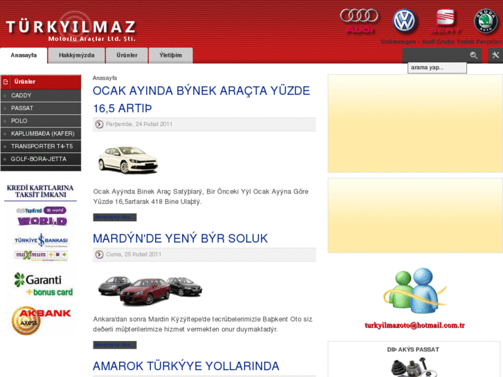 www.turkyilmazoto.com.tr