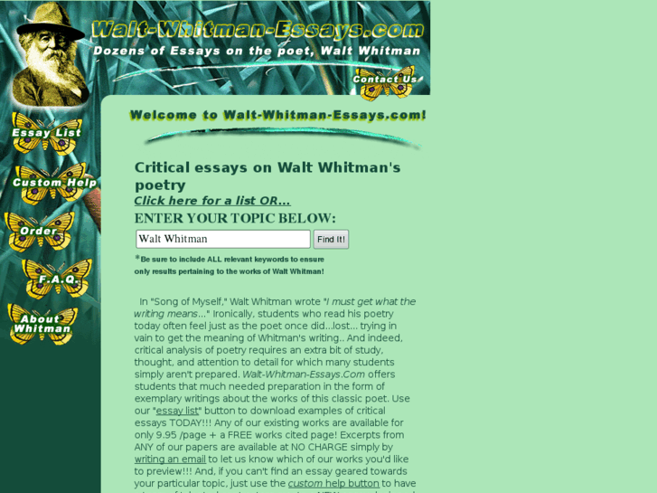 www.walt-whitman-essays.com