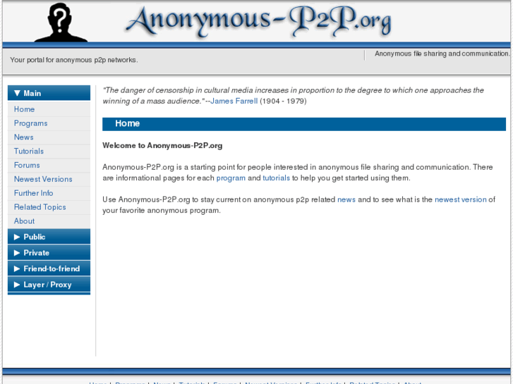 www.anonymous-p2p.org