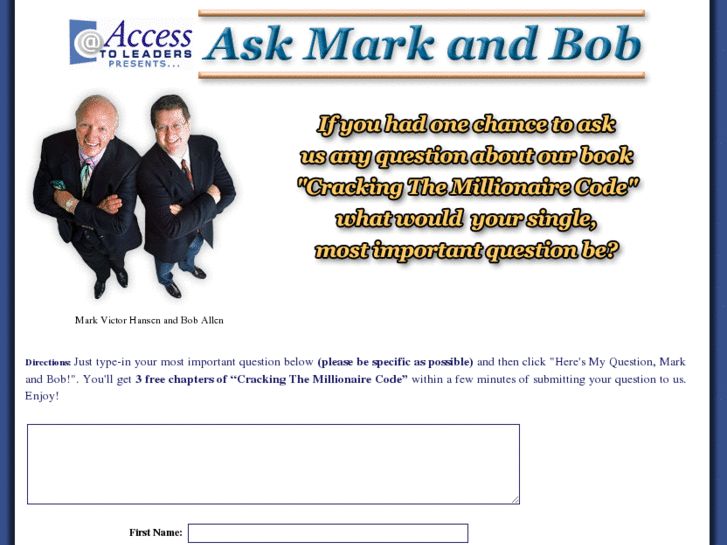 www.askmarkandbob.com