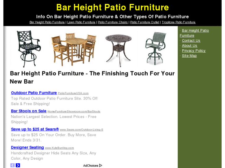 www.barheightpatiofurniture.org