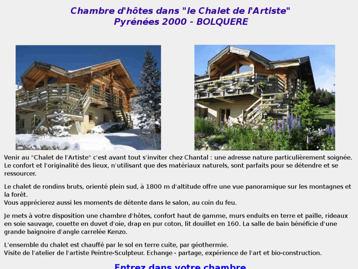 www.chaletdelartiste.com