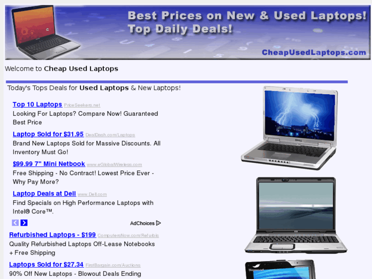 www.cheaplaptopsused.com