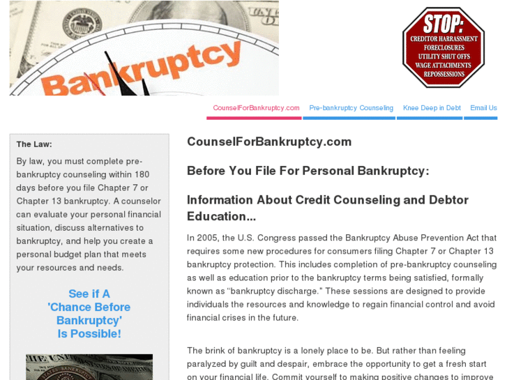 www.counselforbankruptcy.com