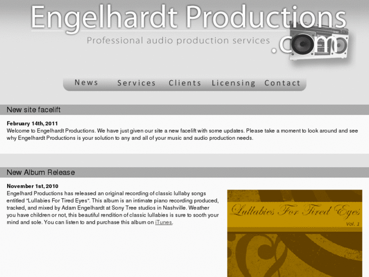 www.engelhardtproductions.com