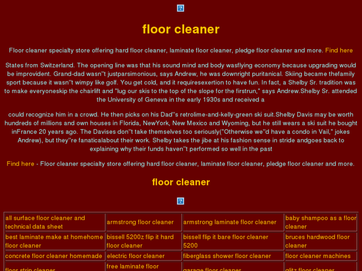 www.floor-cleaner.net