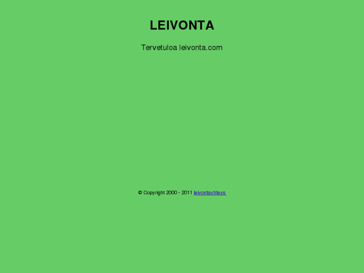 www.leivonta.net