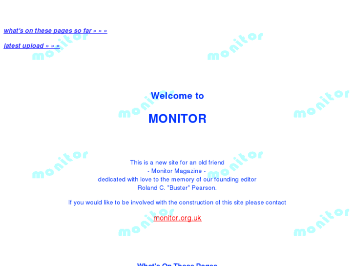 www.monitor.org.uk