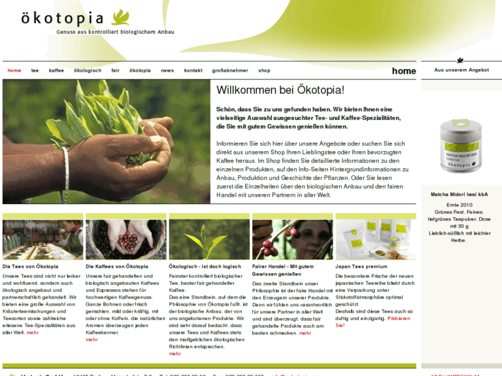 www.oekotopia-kaffee.org