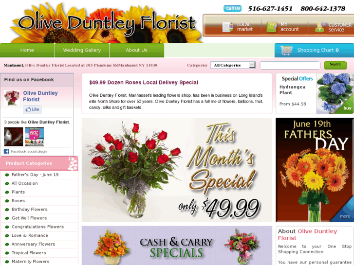 www.oliveduntleyflorist.com