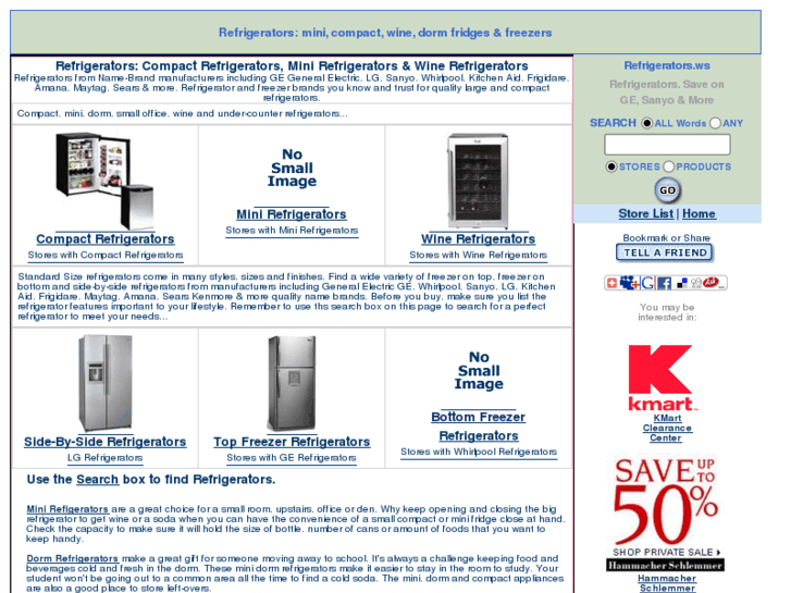 www.refrigerators.ws