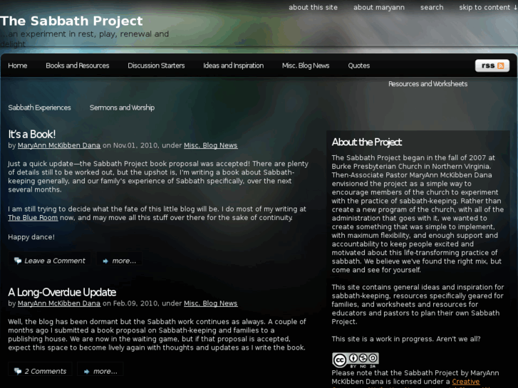 www.sabbathproject.com