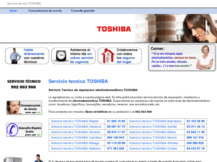 www.servicio-toshiba.es