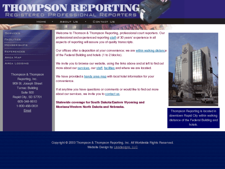 www.thompsonreporting.net