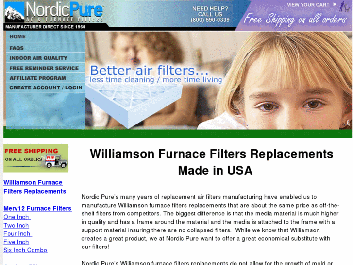 www.williamsonfurnacefiltersreplacements.com