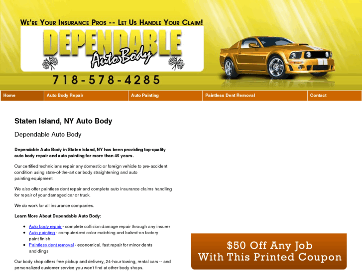 www.dependableautobodysi.net