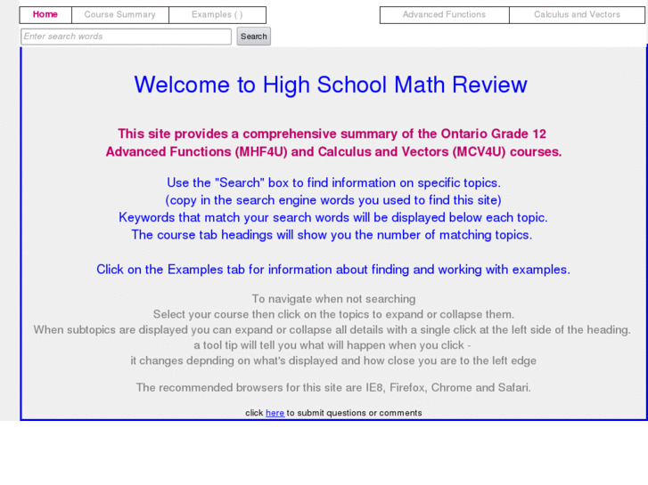 www.highschoolmathreview.com