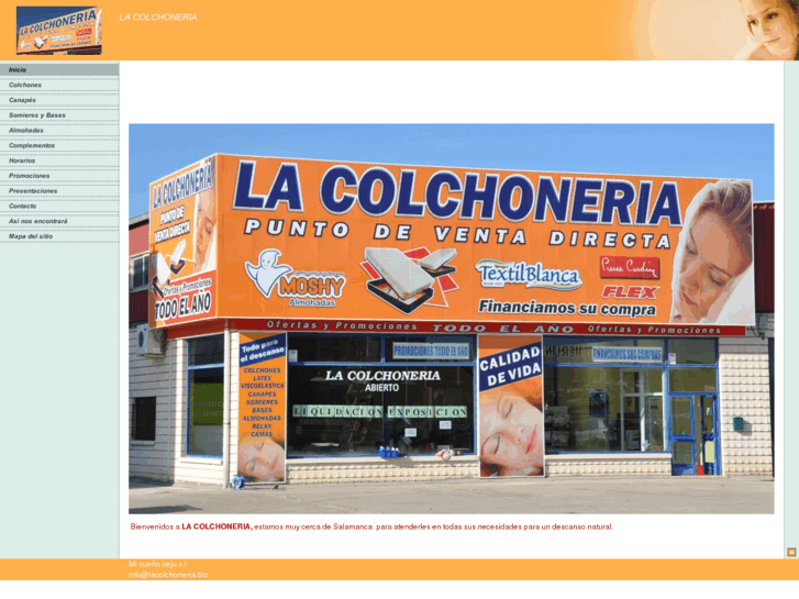 www.lacolchoneria.biz