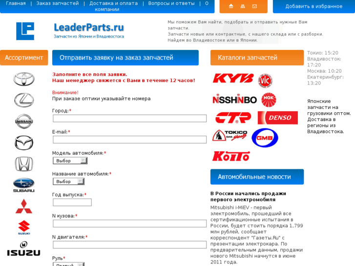 www.leaderparts.ru