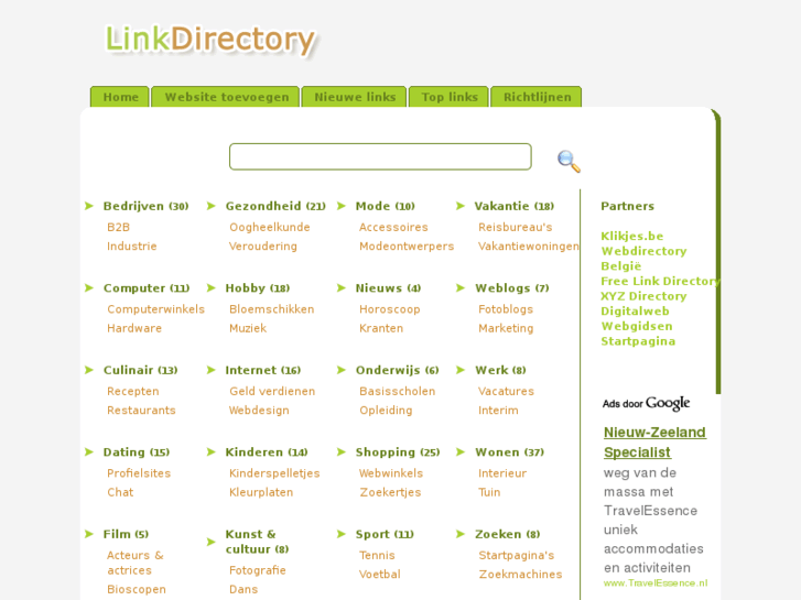 www.linkdirectory.be