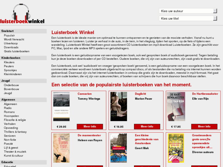 www.luisterboekwinkel.nl