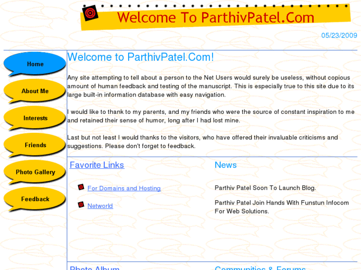 www.parthivpatel.com