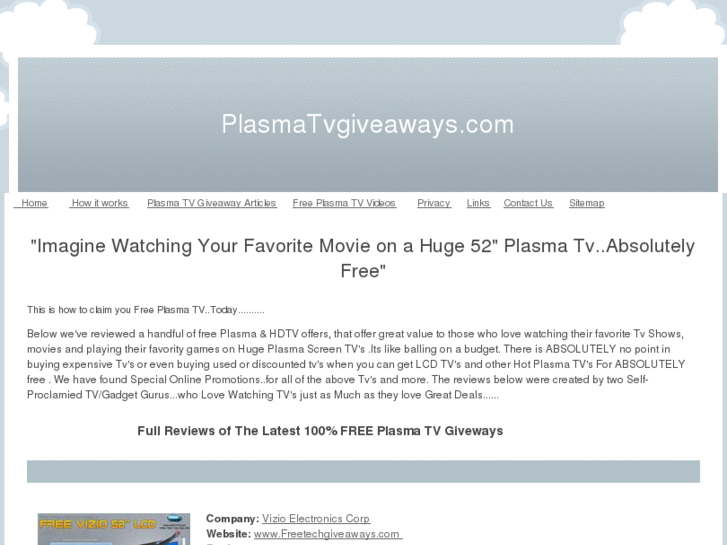 www.plasmatvgiveaways.com