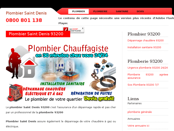 www.plombierstdenis.net