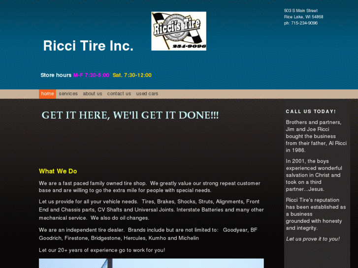 www.riccitire.com