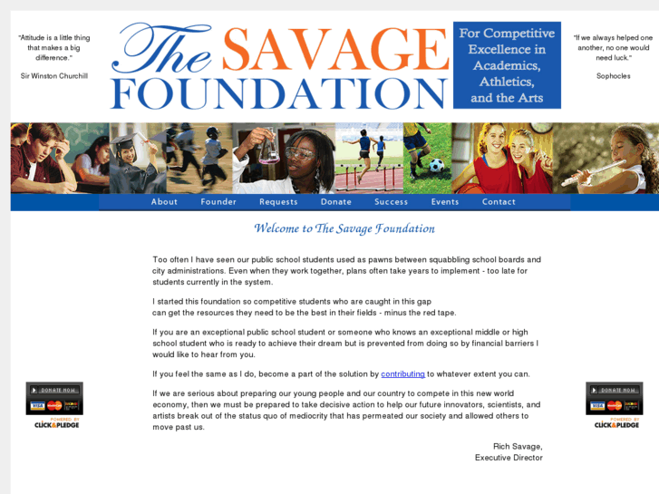 www.savagefoundation.com