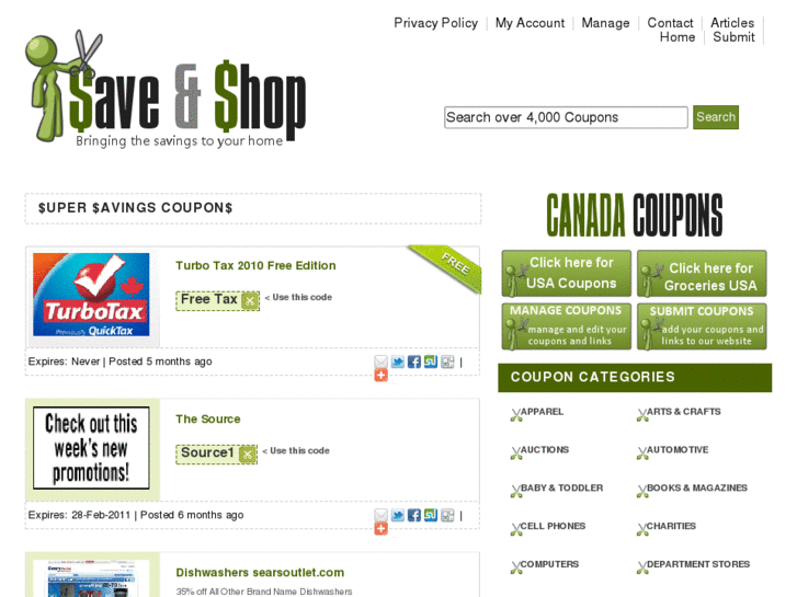 www.saveandshop.ca