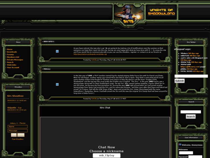www.sirs-squad.net