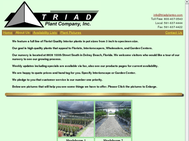 www.triadplantcompany.com