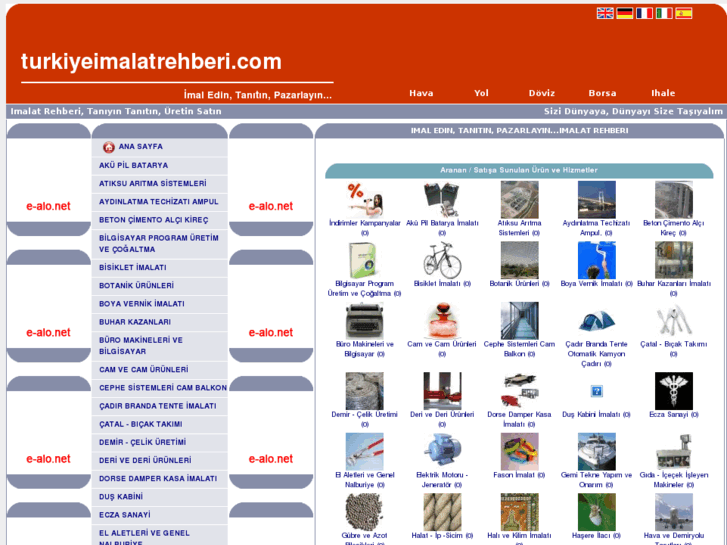 www.turkiyeimalatrehberi.com