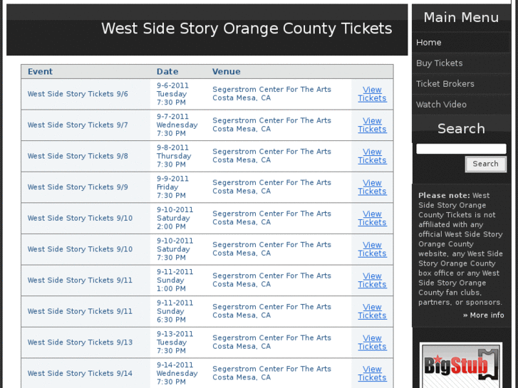 www.westsidestoryorangecounty.com