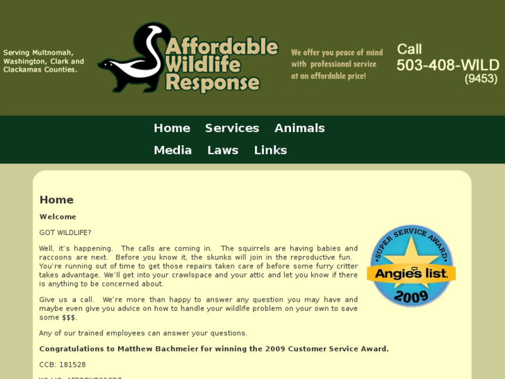 www.affordablewildliferesponse.com