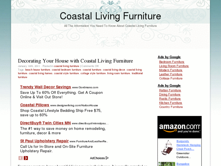 www.coastallivingfurniture.net