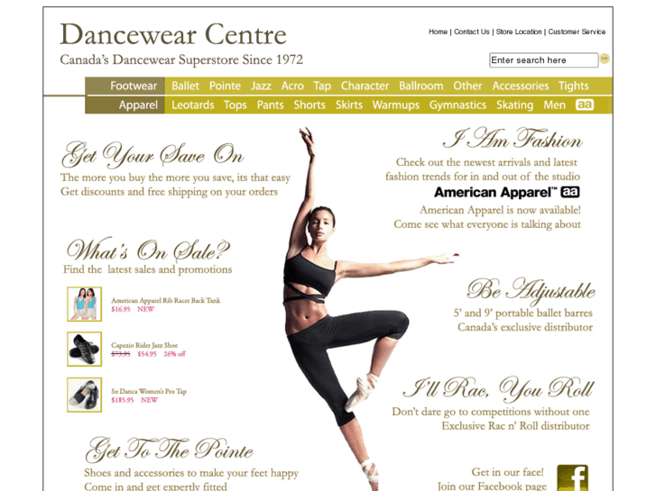 www.dancewearcenter.com