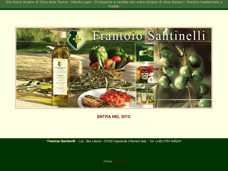 www.frantoiosantinelli.com