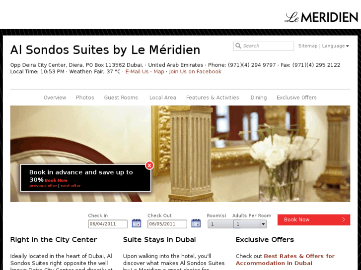 www.lemeridien-alsondos.com