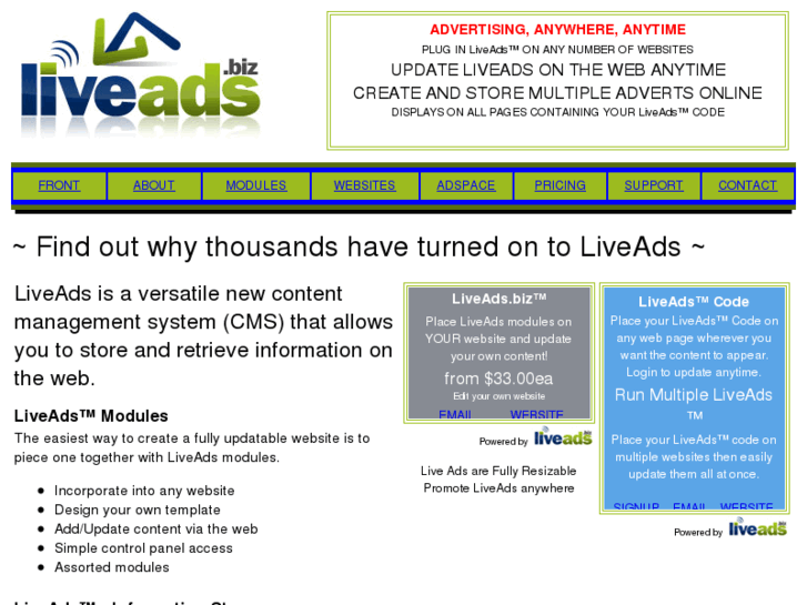 www.liveads.biz