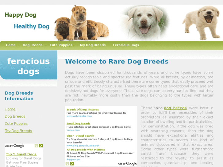 www.raredogbreeds.info