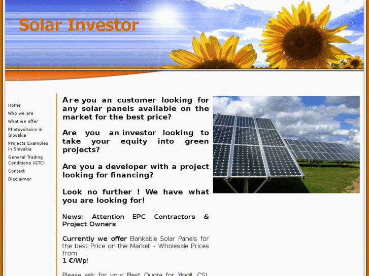 www.solarinvestor.info