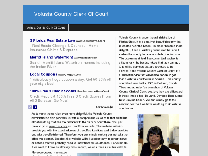 www.volusiacountyclerkofcourt.info